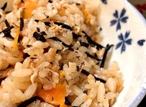 簡単♪ツナとひじきの炊き込みご飯-レシピのメイン写真