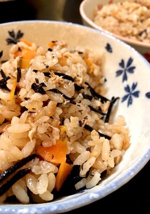 簡単♪ツナとひじきの炊き込みご飯-レシピのメイン写真