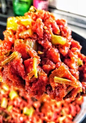 【汎用性抜群】セロリのトマトソース-レシピのメイン写真