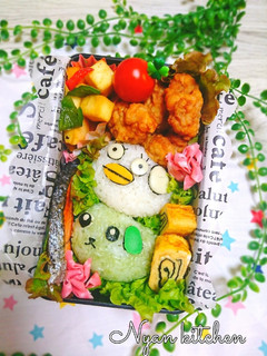 豆しば♪エリザベスしば★弁当♡キャラ弁-レシピのメイン写真