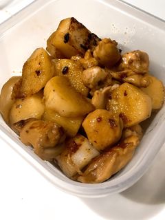 長芋と鶏肉の甘辛煮-レシピのメイン写真