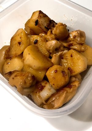 長芋と鶏肉の甘辛煮-レシピのメイン写真