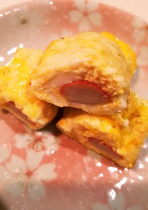 カニカマの簡単♪美味しい卵焼き-レシピのメイン写真