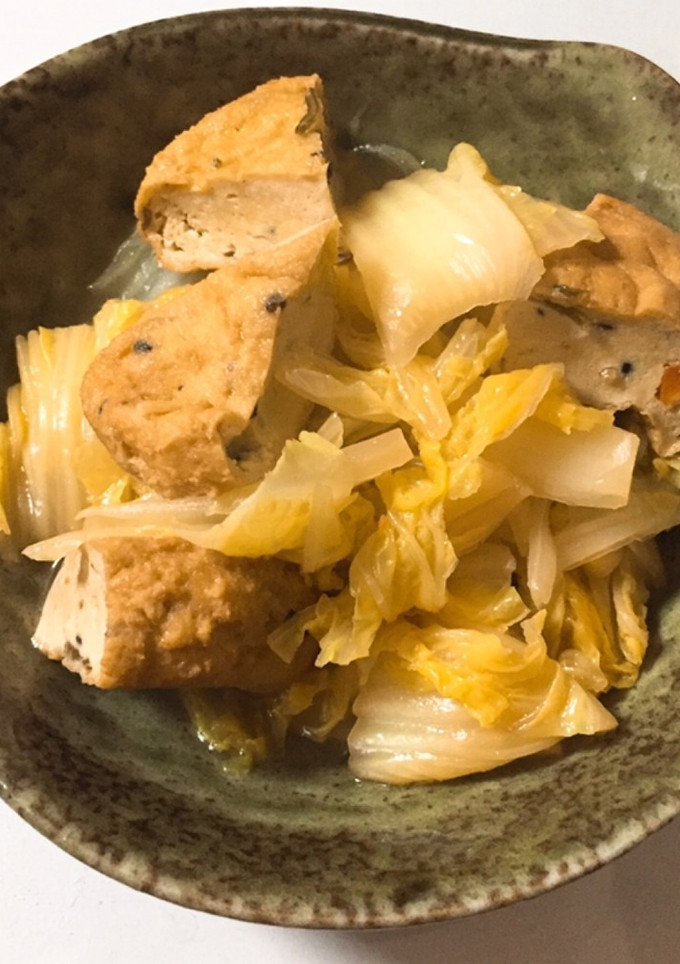 がんもどきと白菜の煮浸し-レシピのメイン写真