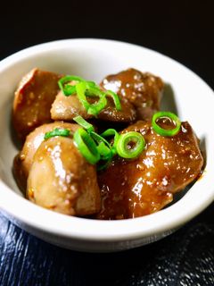 冷凍保存で作り置き!鶏レバーの味噌煮込み-レシピのメイン写真