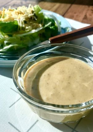 味噌入り手作りごまドレッシング-レシピのメイン写真