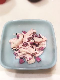 ささみと柴漬けの和え物-レシピのメイン写真