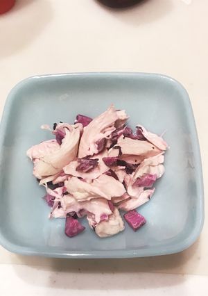 ささみと柴漬けの和え物-レシピのメイン写真