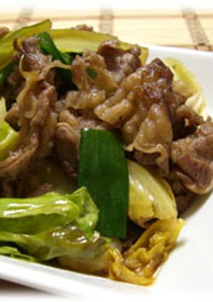 牛肉とキャベツのちゃちゃっと煮-レシピのメイン写真