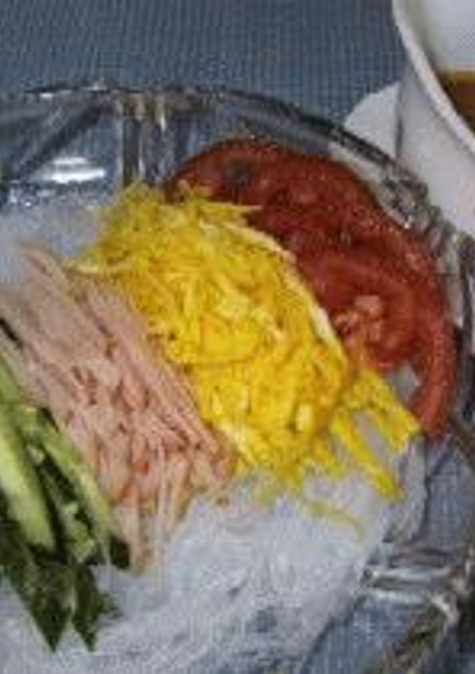 ◇はるさめの冷やし中華◇ゴマダレでどうぞ-レシピのメイン写真