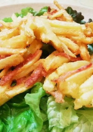 じゃがいもとベーコンのかき揚げ-レシピのメイン写真