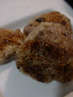 簡単!お夜食。焼きおにぎり-レシピのメイン写真