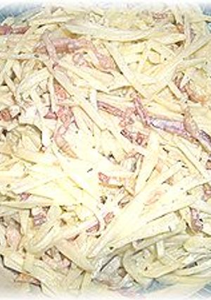 ポテトとベーコンのしゃきしゃきサラダ♪-レシピのメイン写真