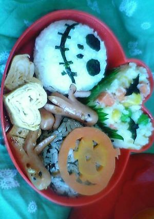 ハロウィン弁当-レシピのメイン写真