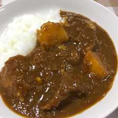 A picture of 牛スジカレー.