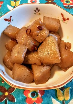 七味こんにゃく-レシピのメイン写真