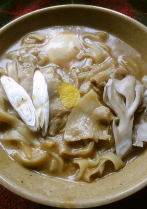 はねるはねる！カレーきしめん(^^♪-レシピのメイン写真