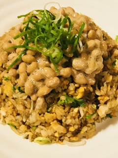 あとのせ納豆★じゃこ味噌ネギチャーハン-レシピのメイン写真