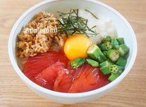 大戸屋さんばくだん丼みたいなねばねば丼-レシピのメイン写真