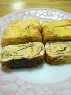 ふりかけ卵焼き-レシピのメイン写真