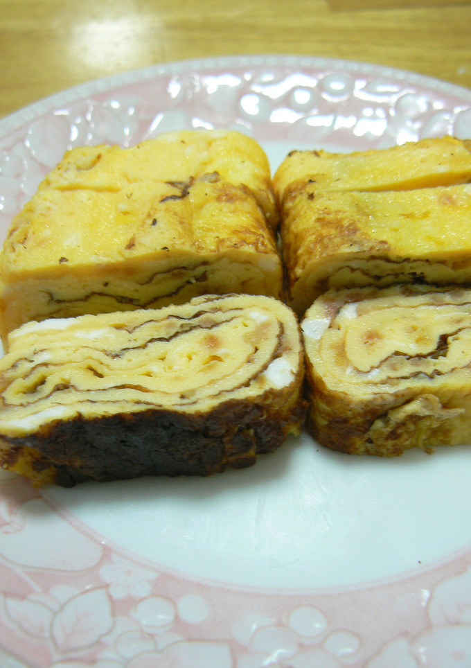 ふりかけ卵焼き-レシピのメイン写真