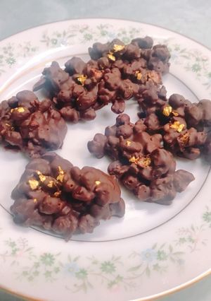 簡単！シリアルのチョコレートブロック-レシピのメイン写真