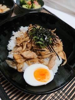 【簡単】きのこたっぷり◎きのこ豚丼-レシピのメイン写真