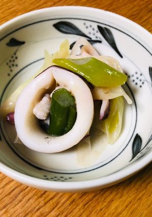 白葱と白いかの酢味噌和え-レシピのメイン写真