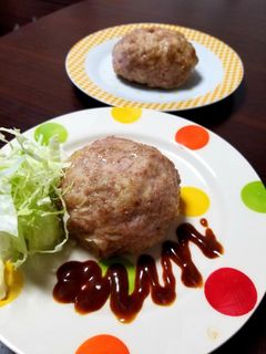 ハンバーグ-レシピのメイン写真