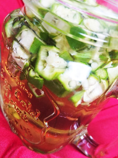 簡単♪食べちゃうオクラ水(スープ風)★-レシピのメイン写真