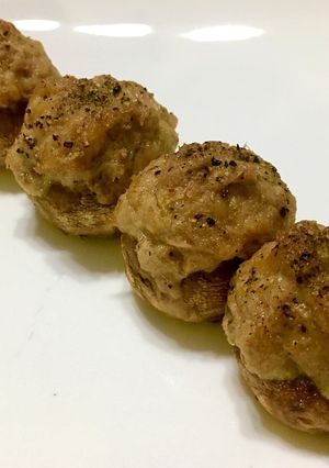 トースターで☆焼きマッシュルーム-レシピのメイン写真
