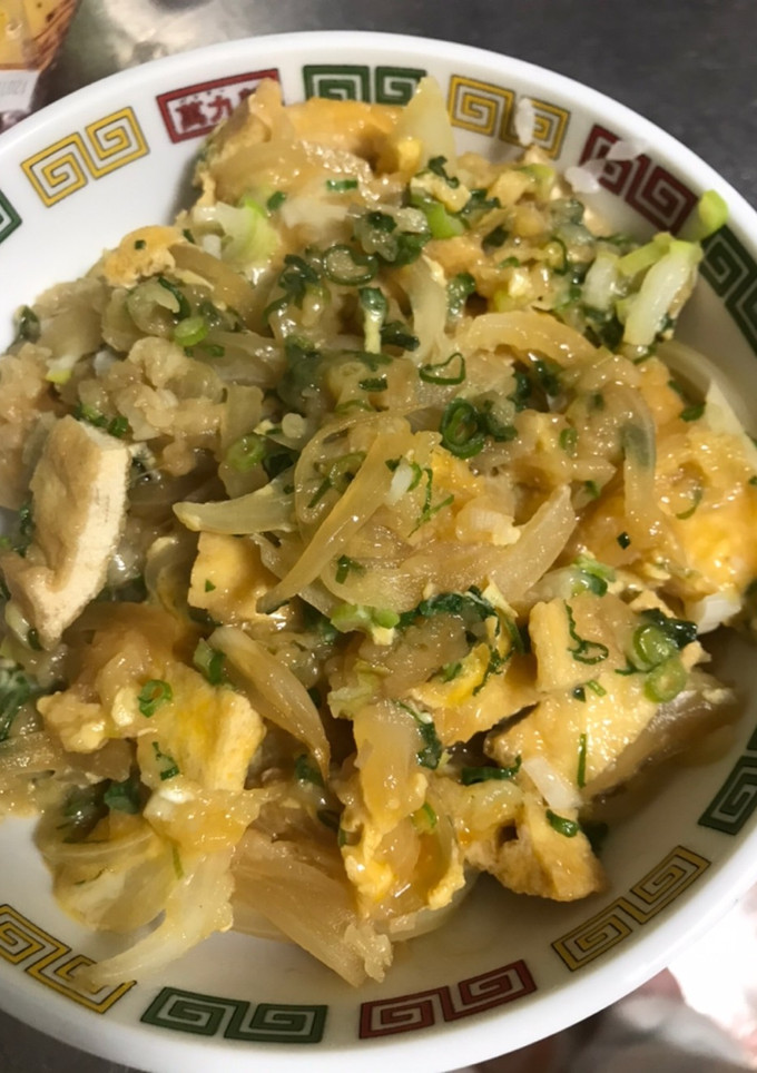 簡単！たぬきつね丼-レシピのメイン写真