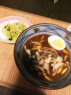 簡単!残りのカレーでカレーうどん♩-レシピのメイン写真