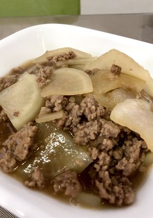 豚挽肉と大根煮-レシピのメイン写真