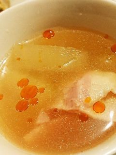 冬瓜とベーコンのコンソメスープ-レシピのメイン写真