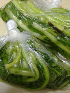 自家製 野沢菜漬け-レシピのメイン写真