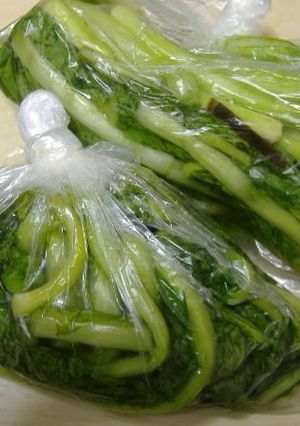 自家製 野沢菜漬け-レシピのメイン写真
