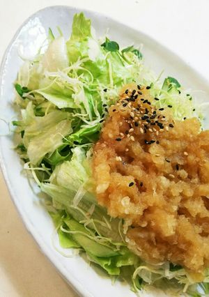 大根おろしの青じそドレッシングかけサラダ-レシピのメイン写真
