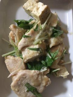 簡単☆鶏胸肉と焼き豆腐の和風麻婆-レシピのメイン写真