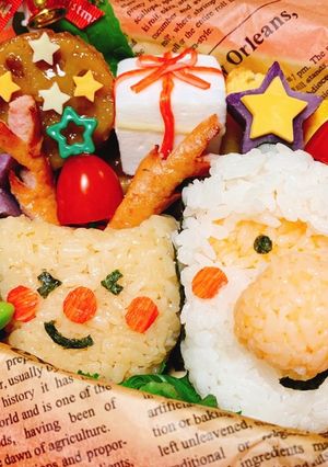 ★クリスマス★お弁当★サンタ★トナカイ★-レシピのメイン写真
