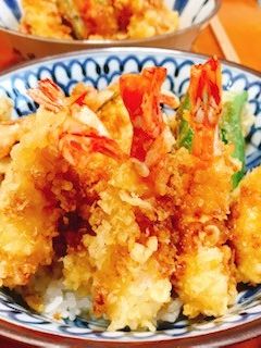海老の花揚げ天丼-レシピのメイン写真