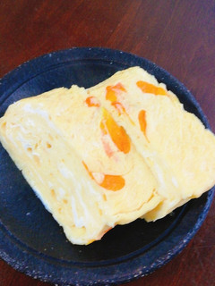 エディブルフラワーの卵焼き~華やかに~-レシピのメイン写真