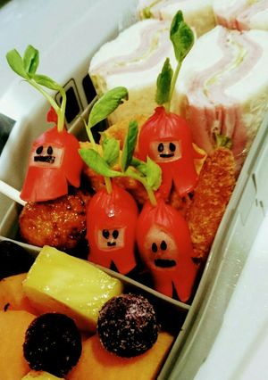 簡単キャラ弁 サンドイッチ バージョン-レシピのメイン写真