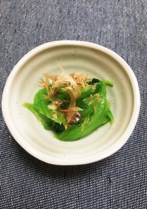 わさび菜の茎のわさび漬け♪-レシピのメイン写真