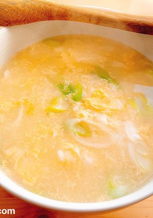 卵とねぎのおかゆ-レシピのメイン写真