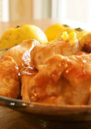 鶏むね肉の簡単照り焼き／柚子わさび味-レシピのメイン写真