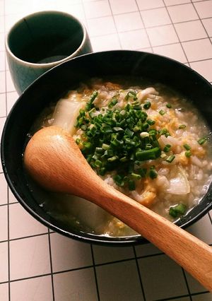 ☆白菜と卵のおじや☆-レシピのメイン写真