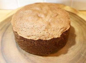プロレシピ！チョコスポンジケーキの作り方-レシピのメイン写真