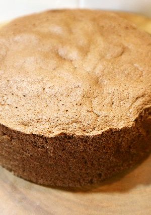 プロレシピ！チョコスポンジケーキの作り方-レシピのメイン写真
