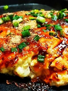豆腐で ふわふわ 低カロリー お好み焼き-レシピのメイン写真